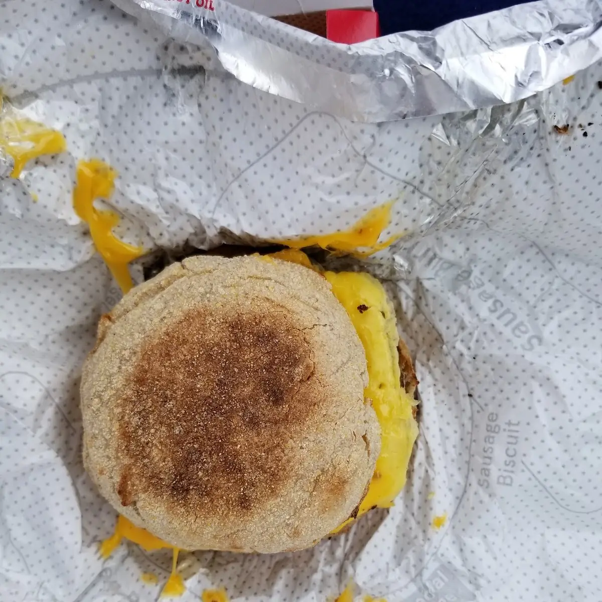Sausage and Cheese Sandwich