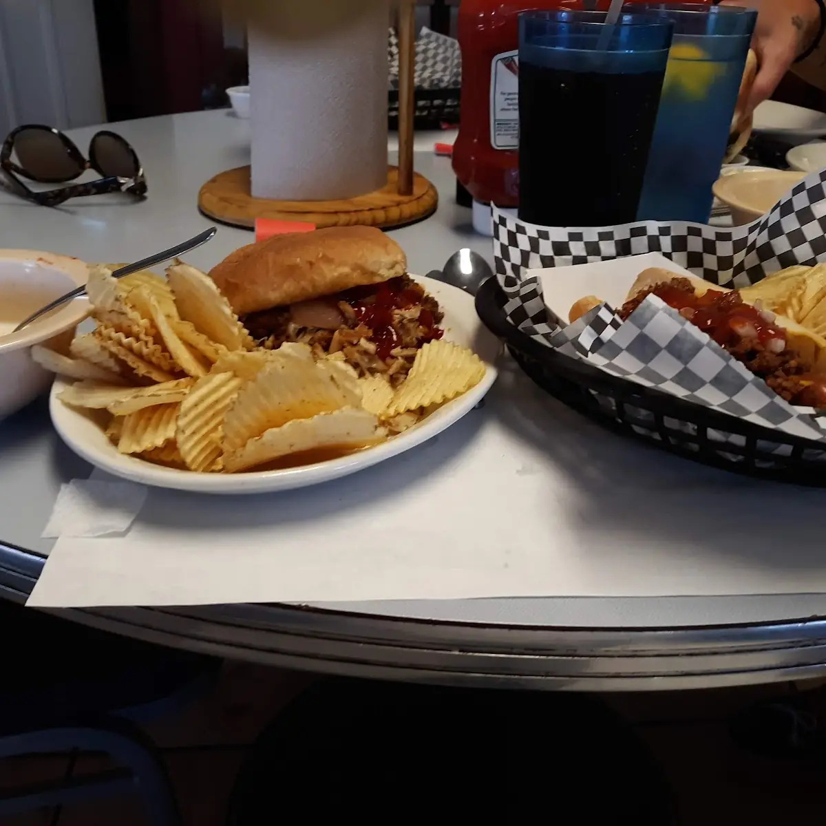 Chicken BBQ and Texas Hot Dog