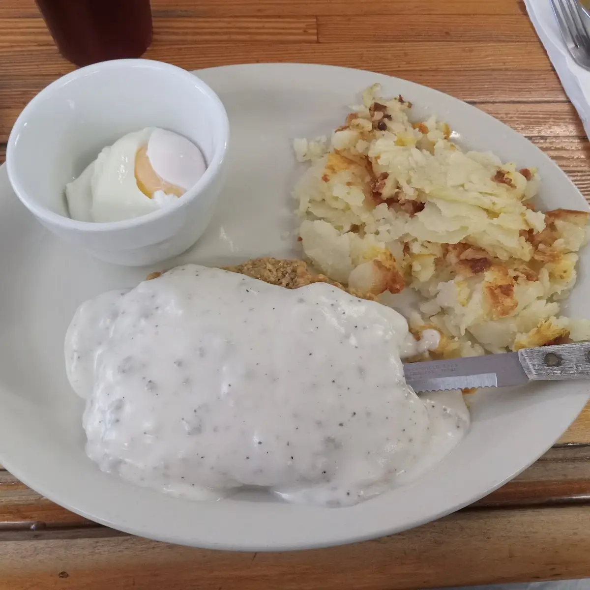 Chicken Fried Steaks and Eggs