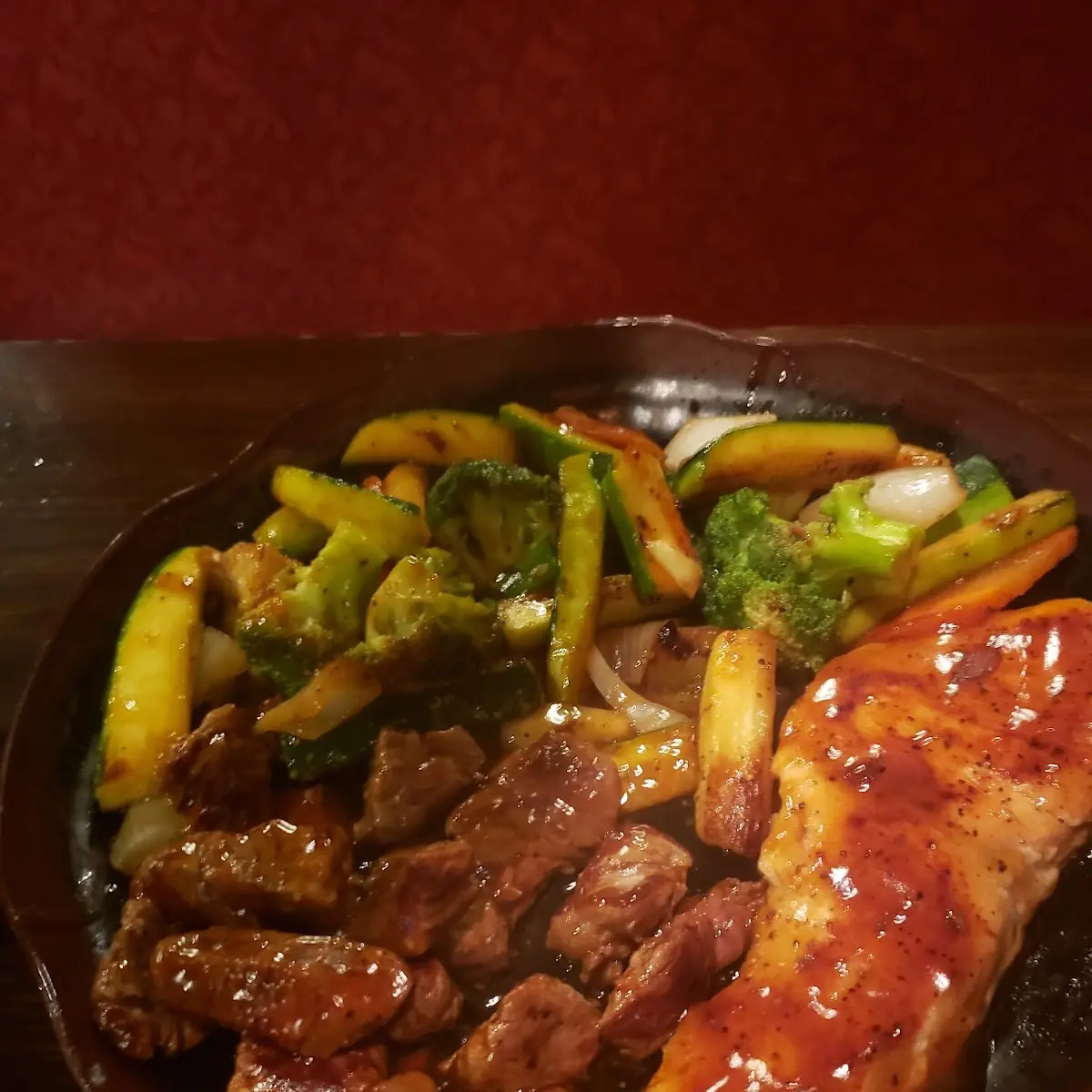 Beef and Chicken Teriyaki