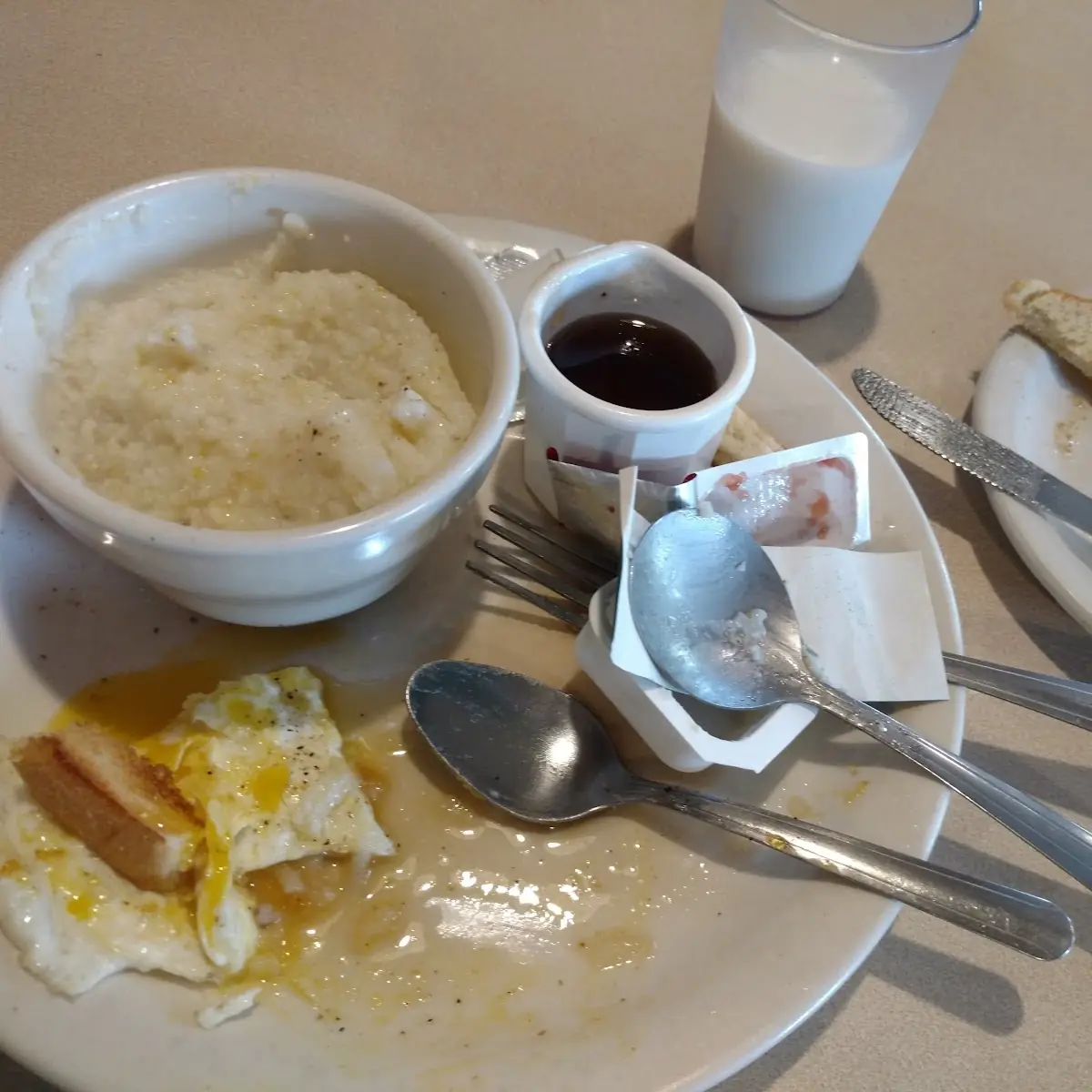 Grits with Brown Sugar or Oatmeal