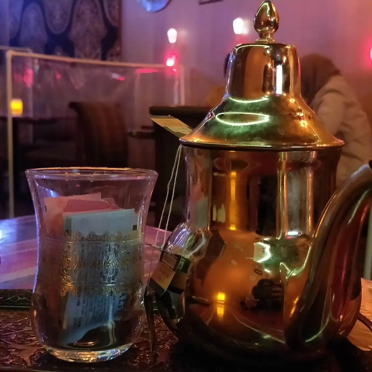 Hot Mint Tea
