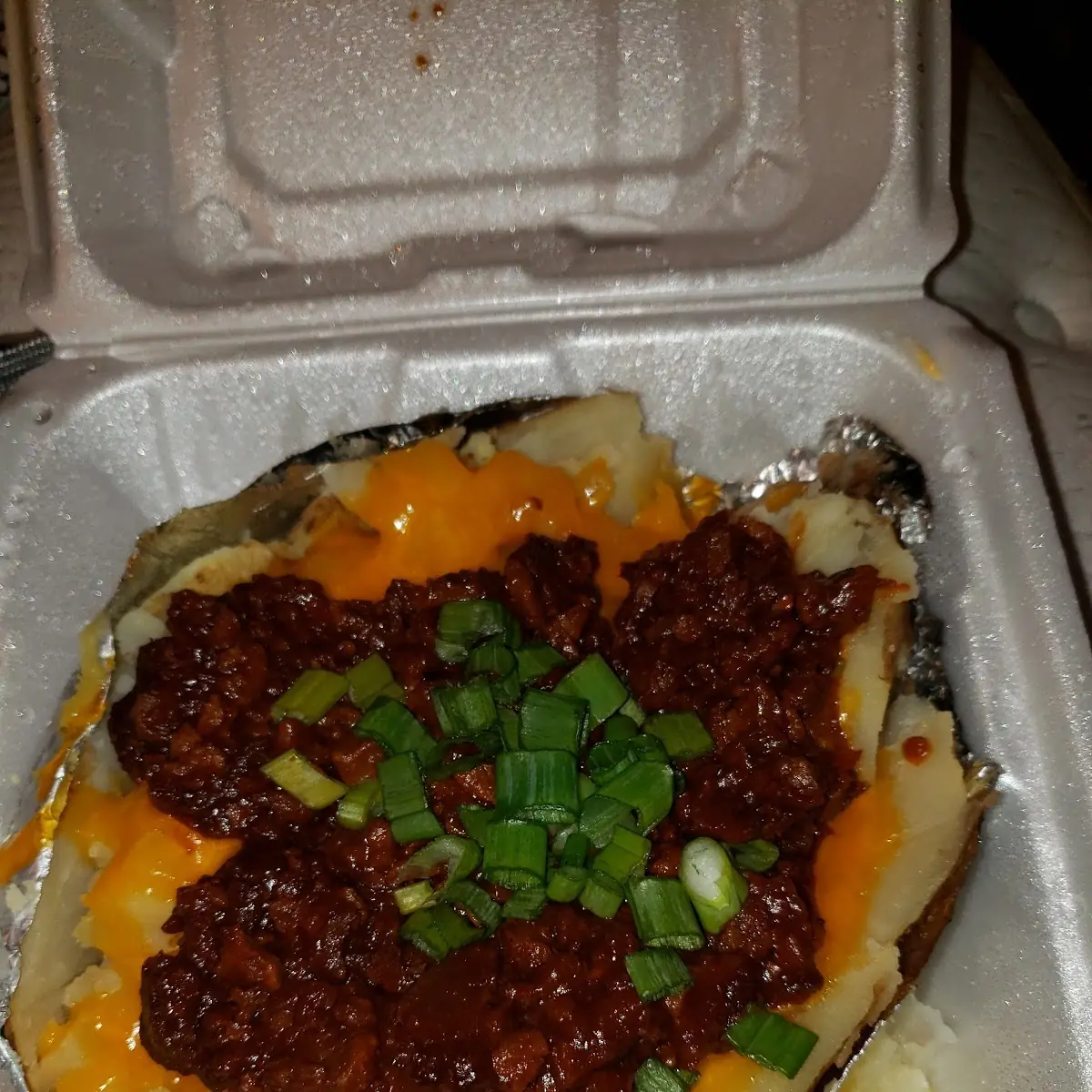 Barbecue Baked Potato