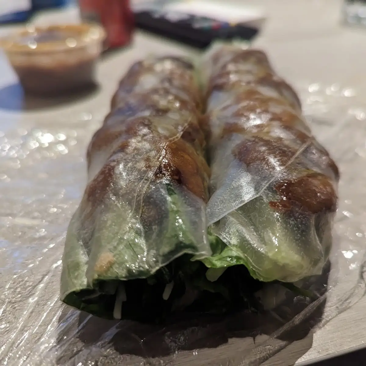 Beef Salad Rolls