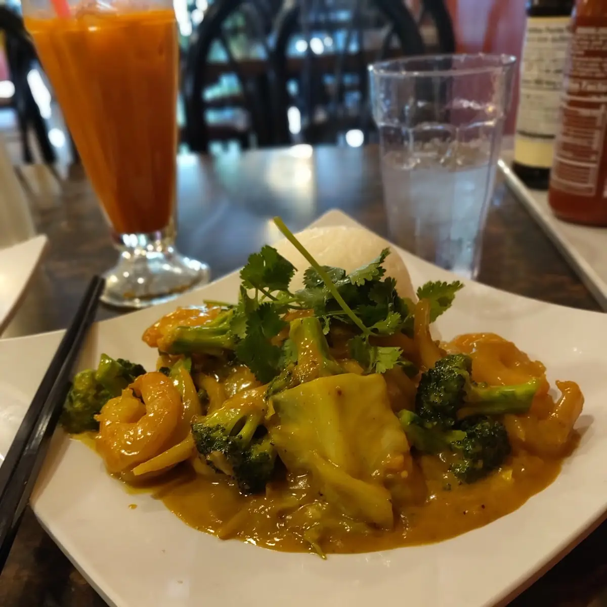 Yellow Curry Shrimp