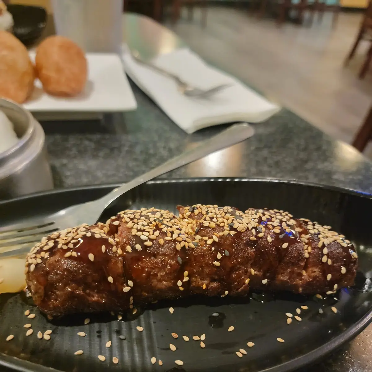 Medium Rare Steak Roll