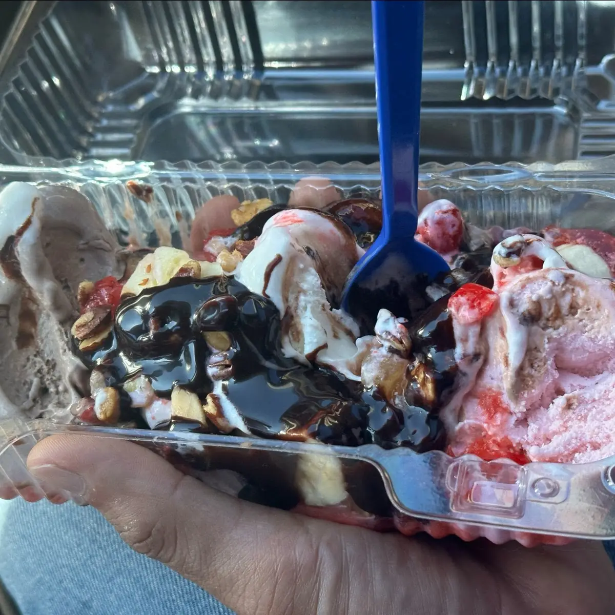 Sloppy Banana Split