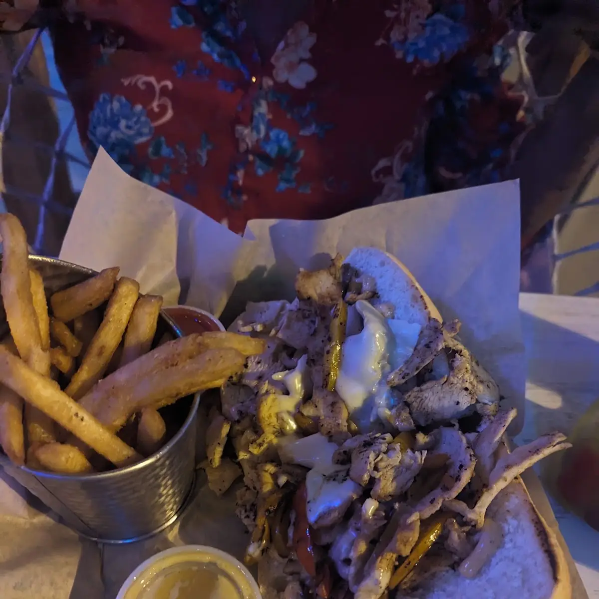 Chicken Philly Cheese Steak