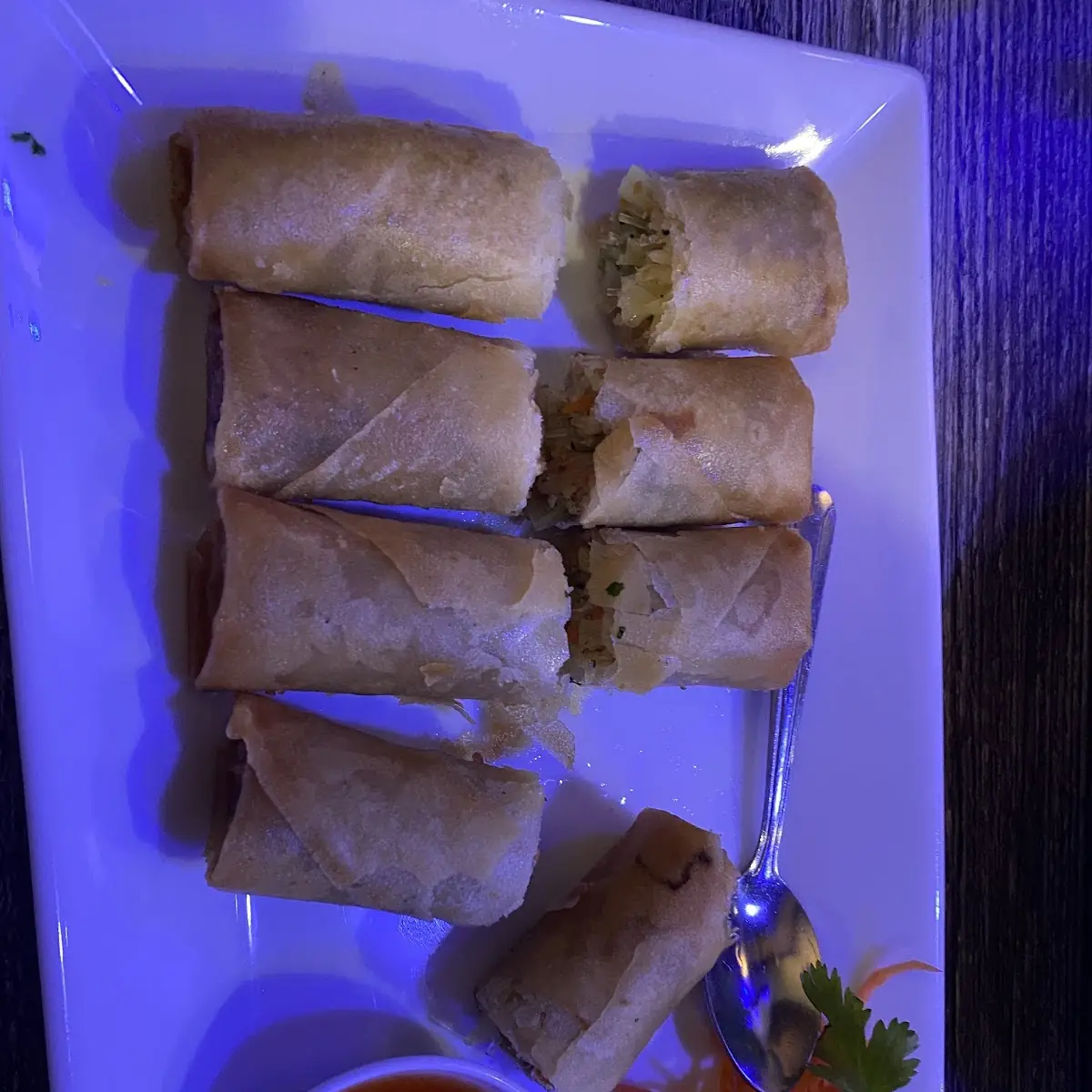 Crispy Chicken Spring Rolls 4