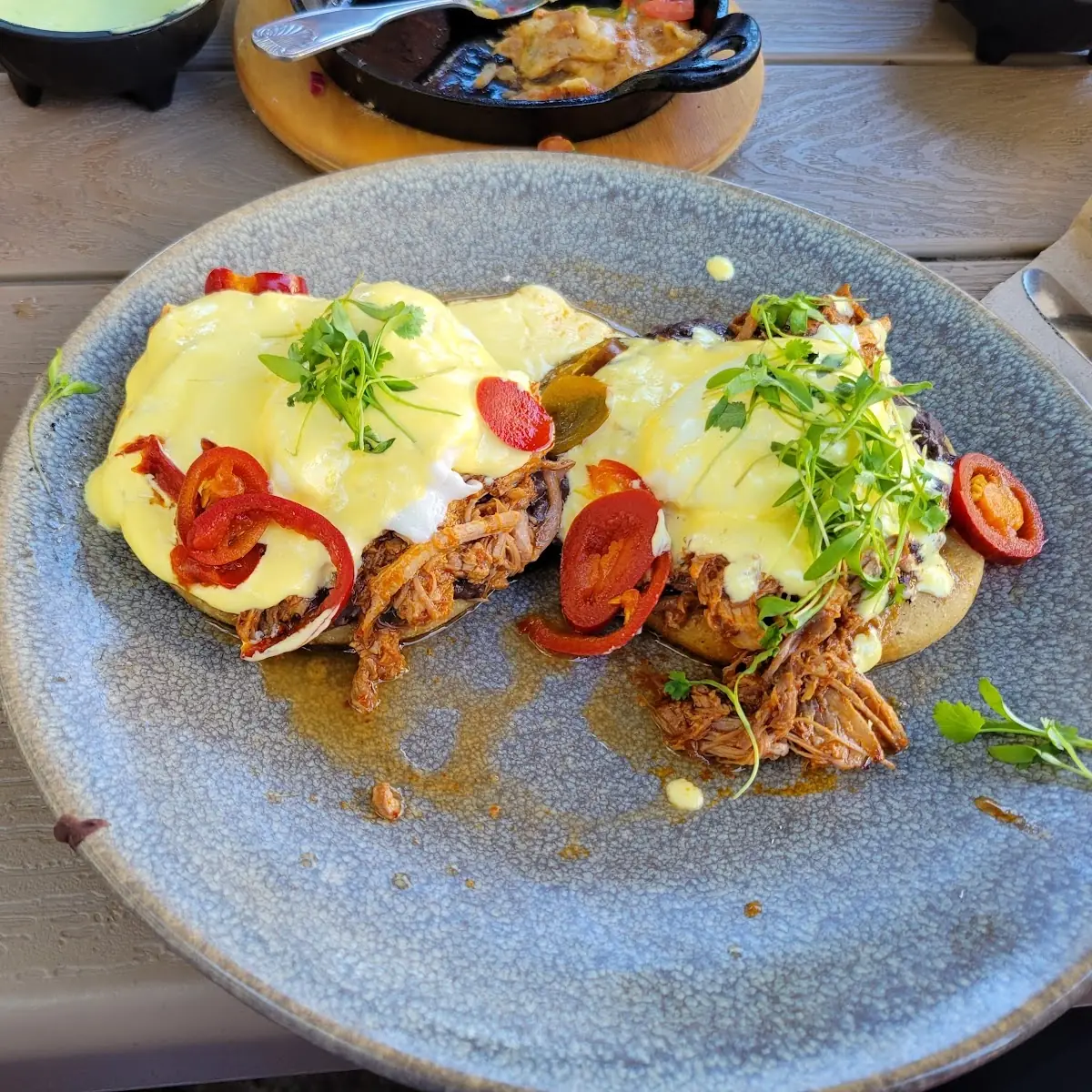 Mexican Eggs Benedict
