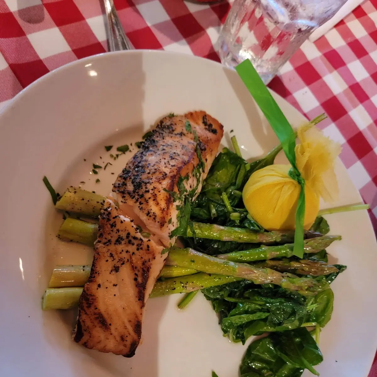Salmon Piccata