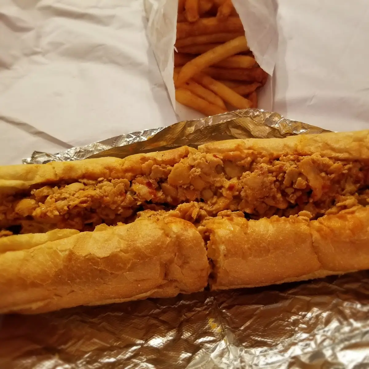 Buffalo Chicken Cheese Steak