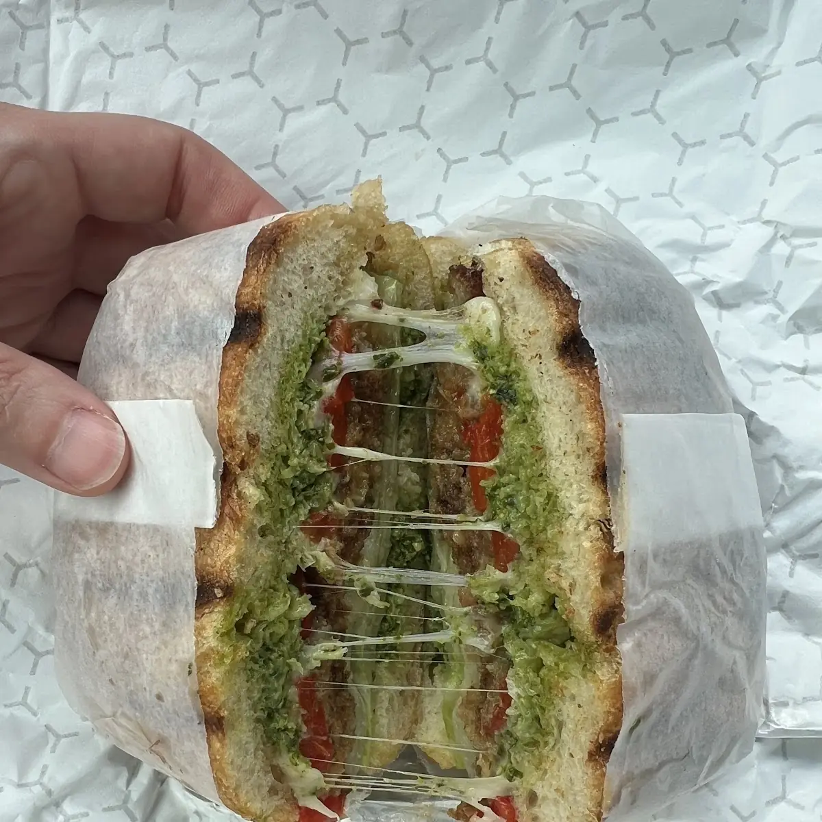 Grilled Eggplant Panini