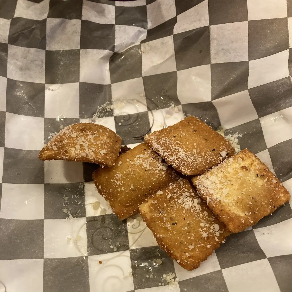Fried Ravioli with Pomodoro for Dipping