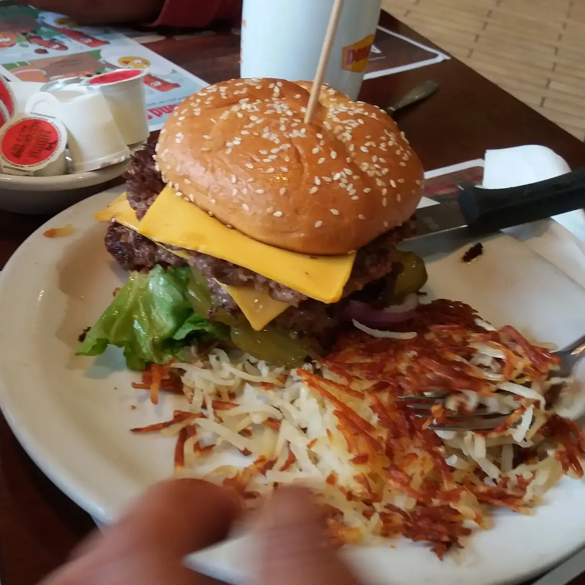 American Cheese Burguer