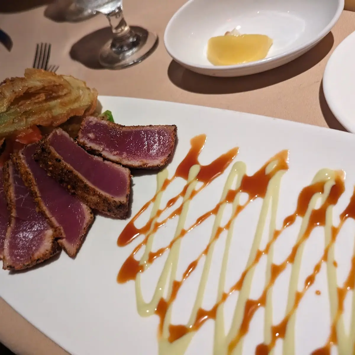 Shiso Dusted Ahi Tuna