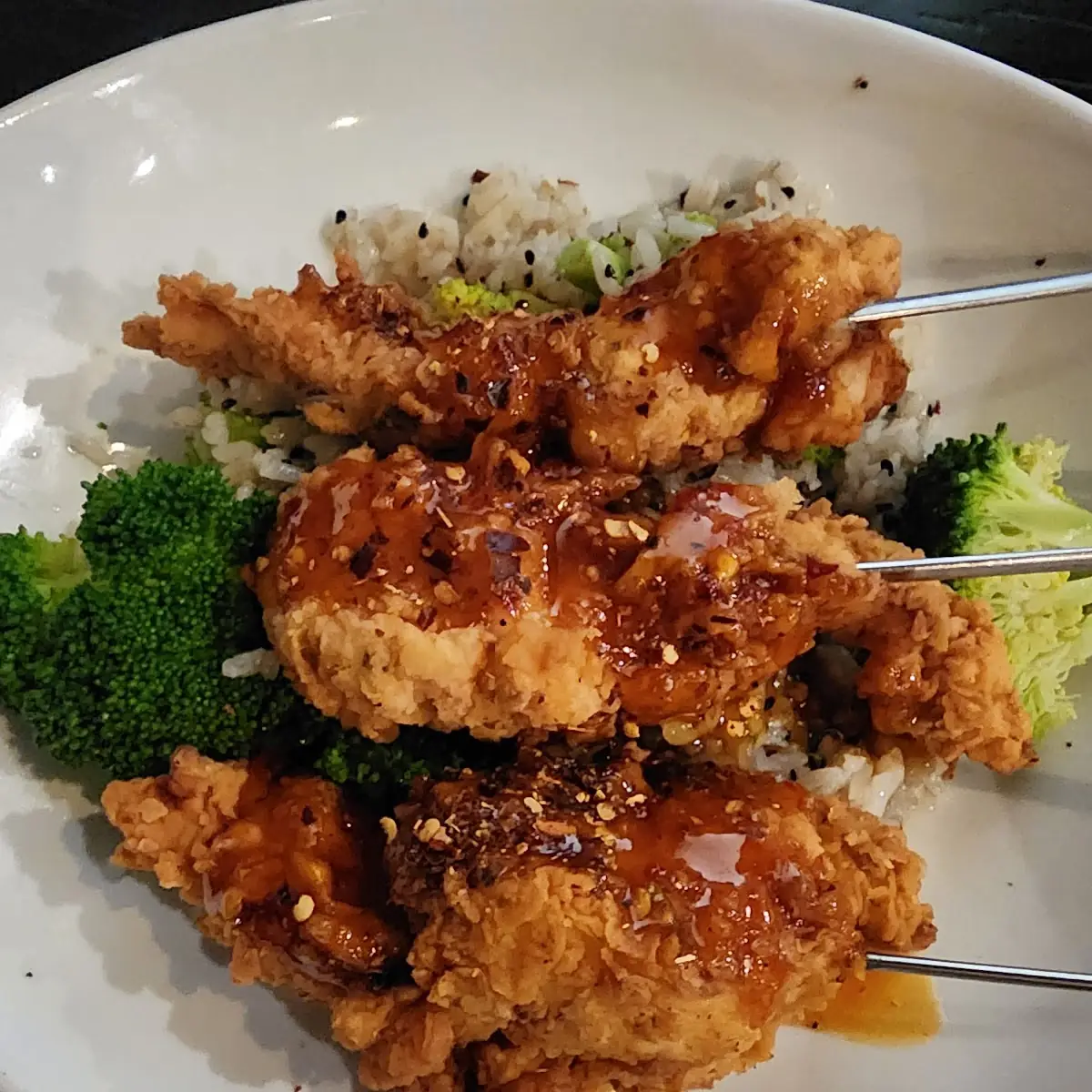 Nutty Honey Chicken
