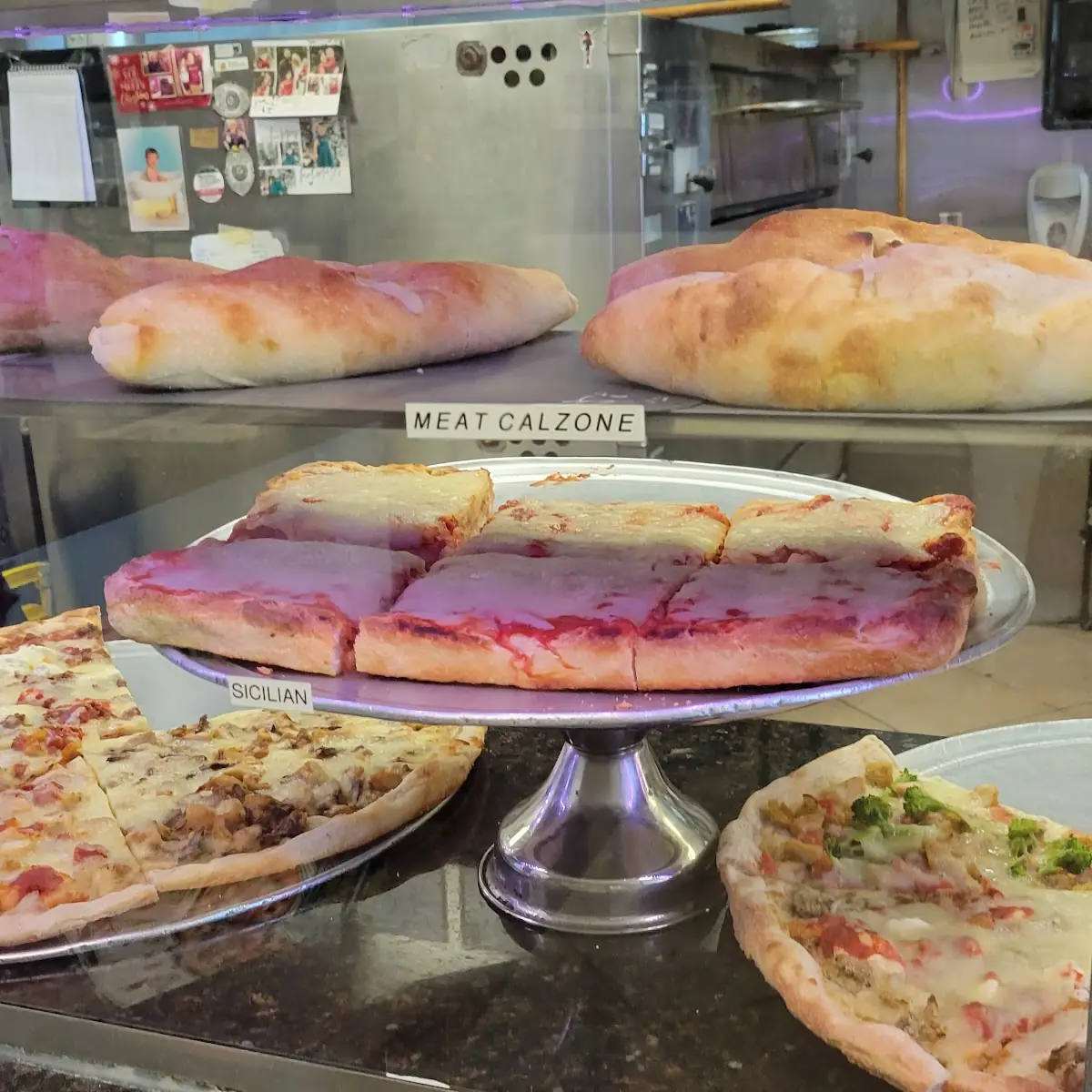 Thin Crust Pizza Slices