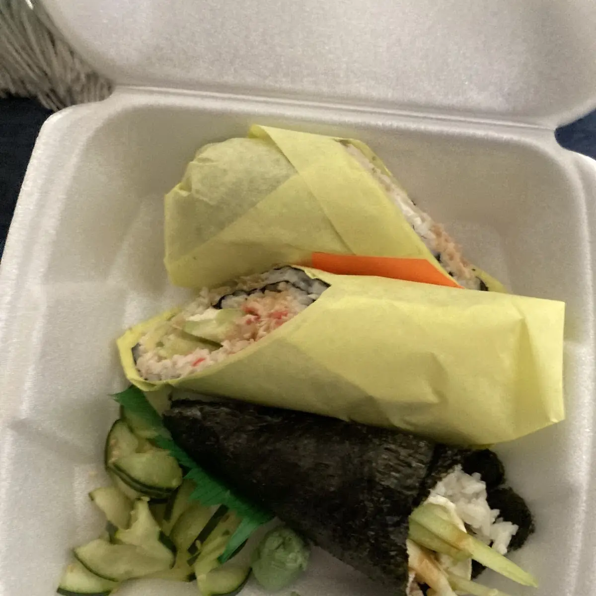 Crab Hand Roll