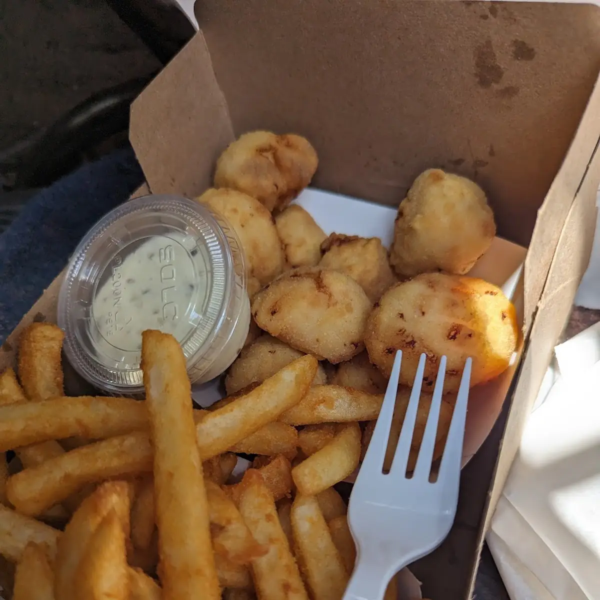 Fried Scallops