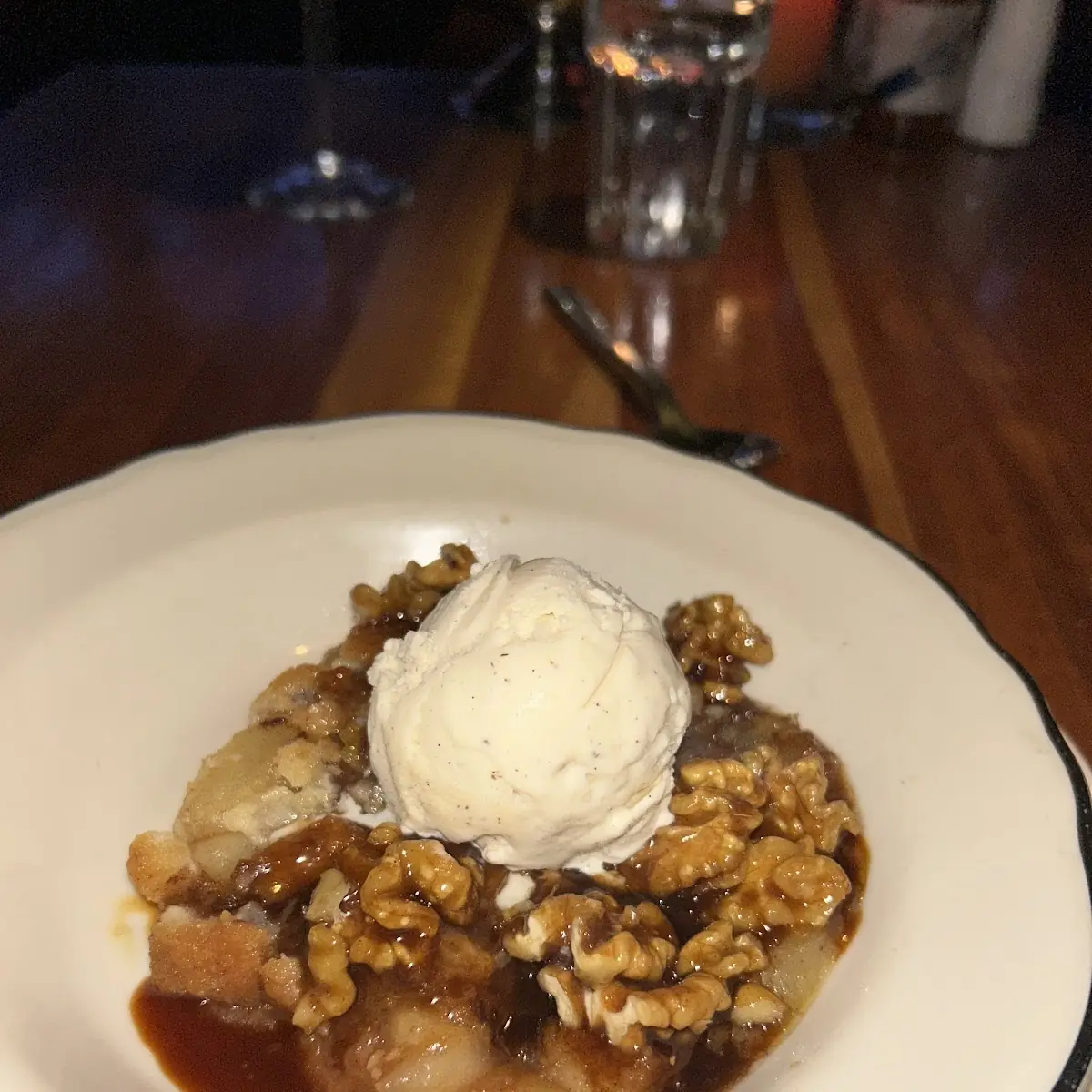 Apple Walnut Cobbler