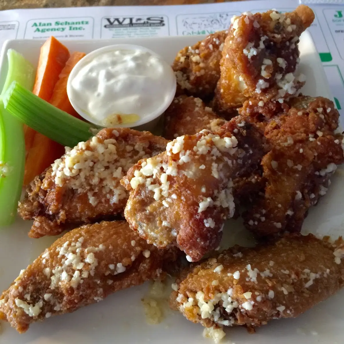 Garlic Parmesan Wings
