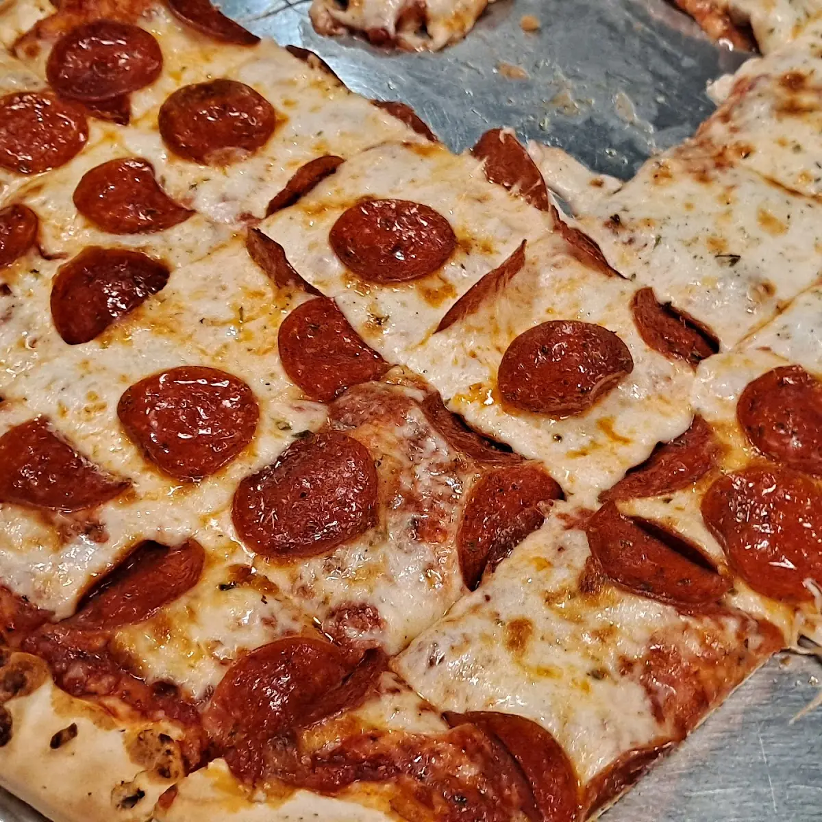 Pepperoni and Sausage Pizza