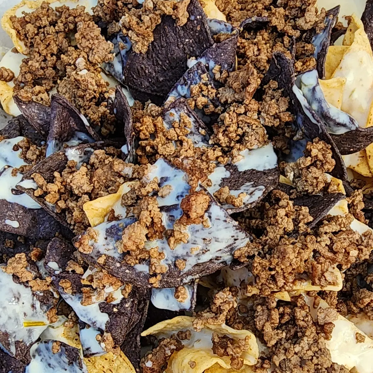 Nachos with Ground Beef