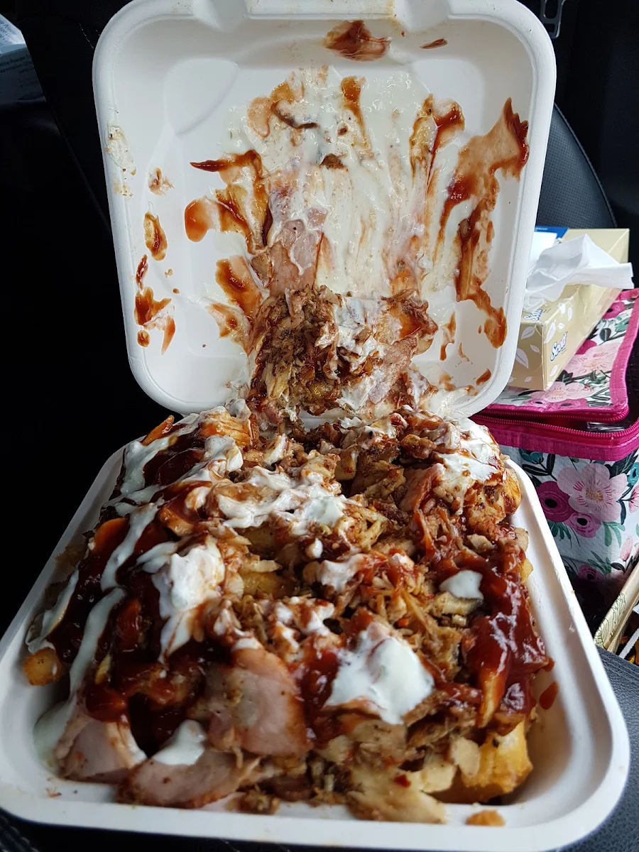 A B Loaded Fries, Texas Diner