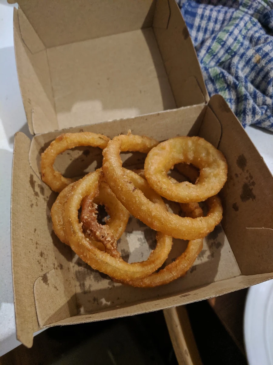 Side Onion Rings, Texas Diner