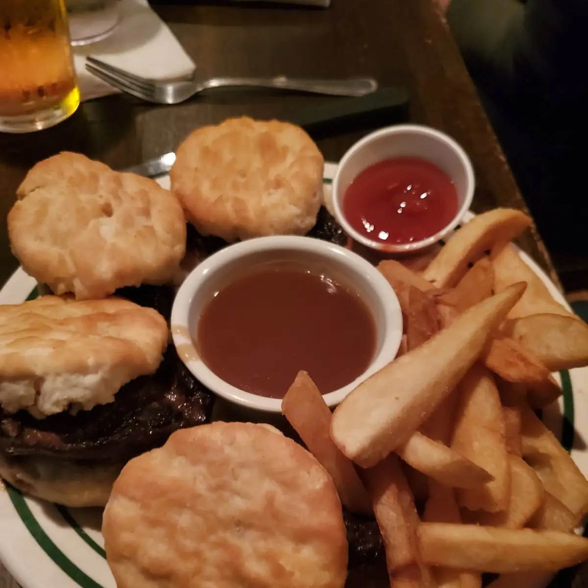 Steak and Biscuits
