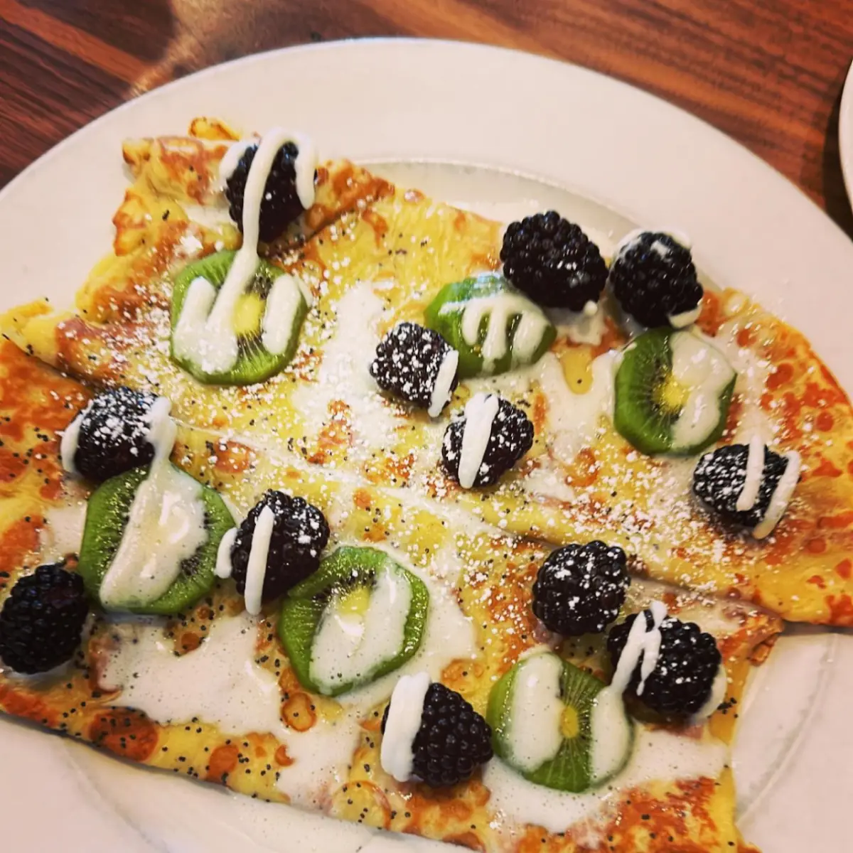 Lemon Poppy Seed Crepe