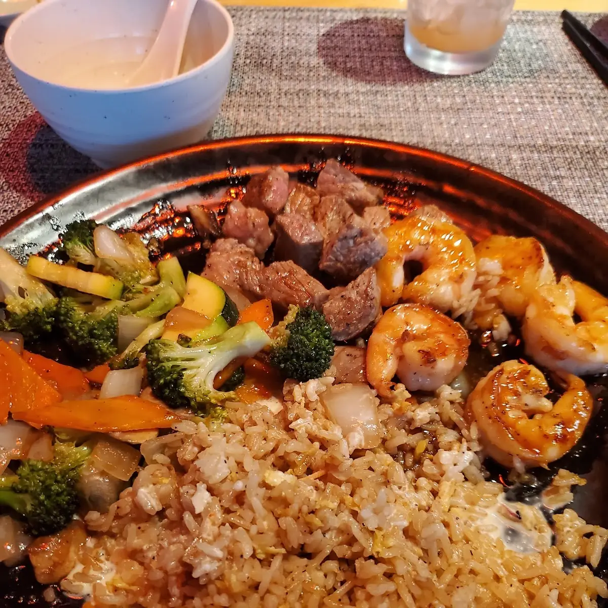 Hibachi Seafood Combo