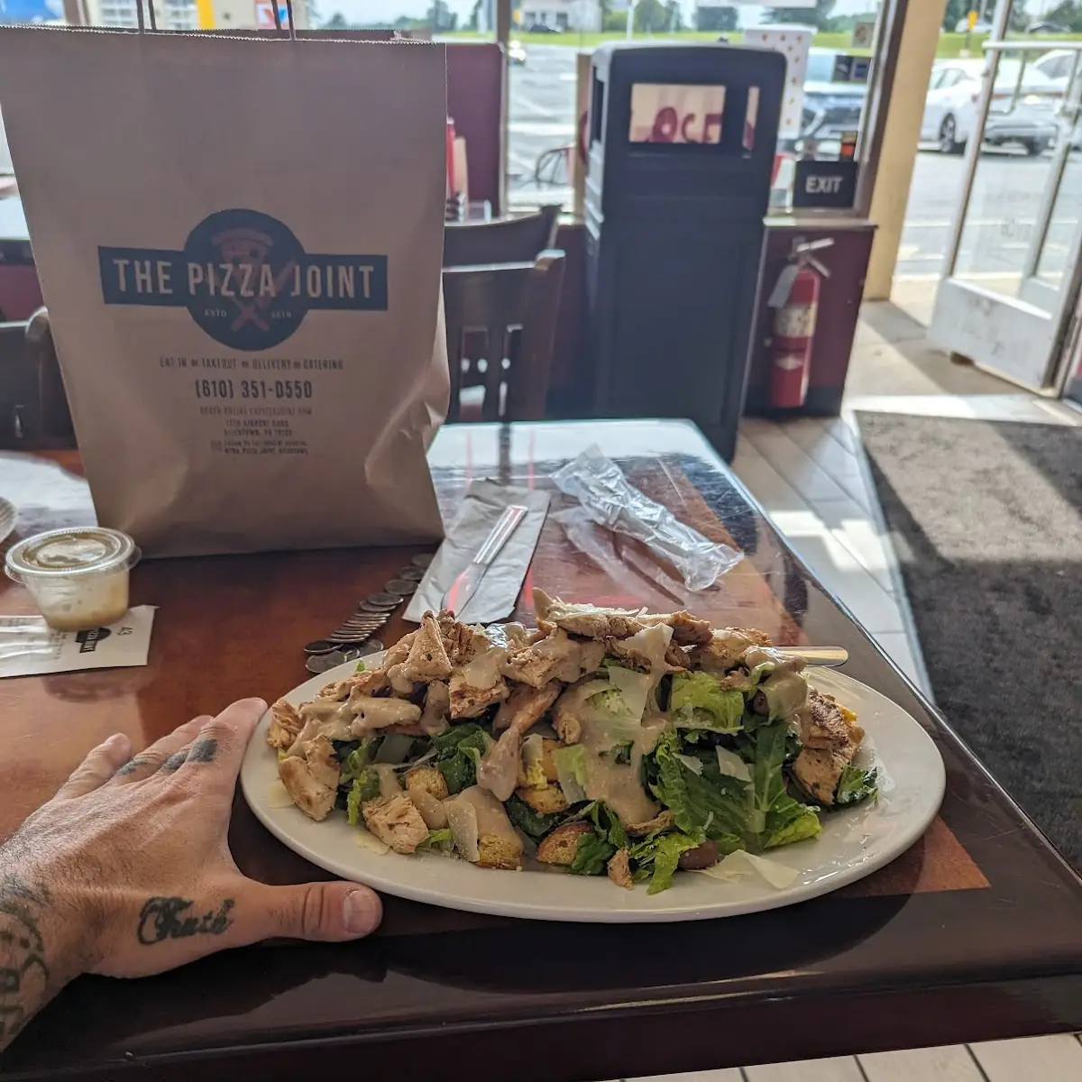 Grilled Chicken Caesar Salad
