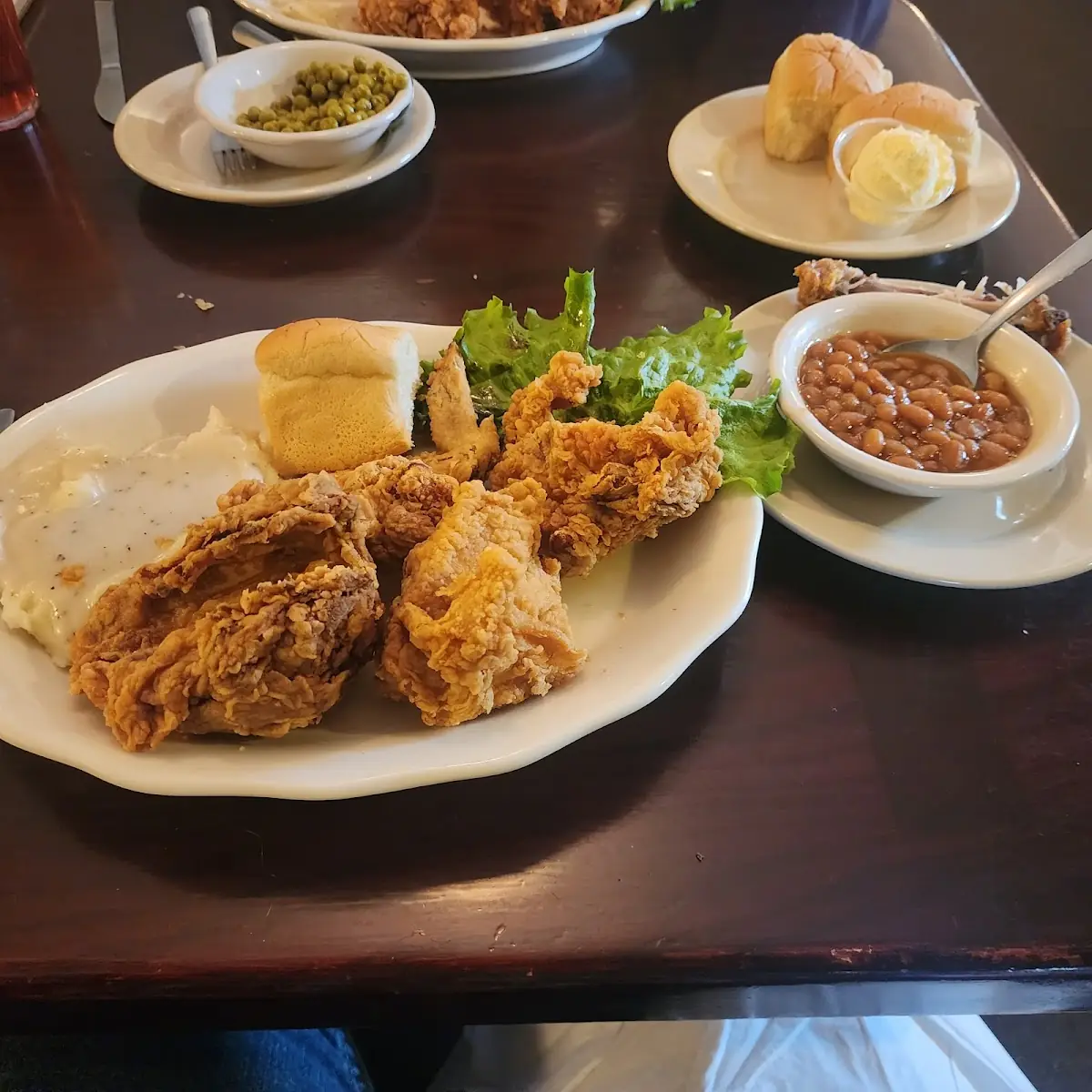 1 2 Fried Chicken Dinner
