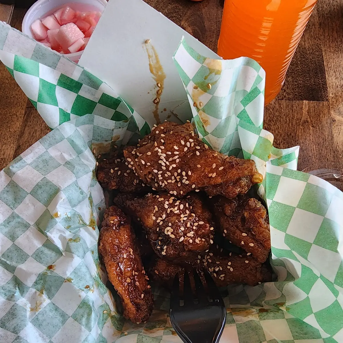 Soy Garlic Wings