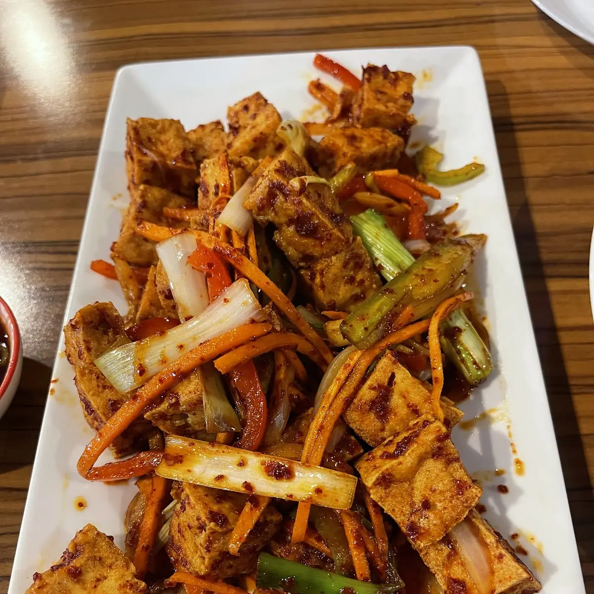 Fried Tofu with Vegetables