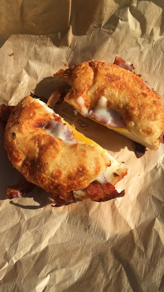 Toasted Asiago Bagel