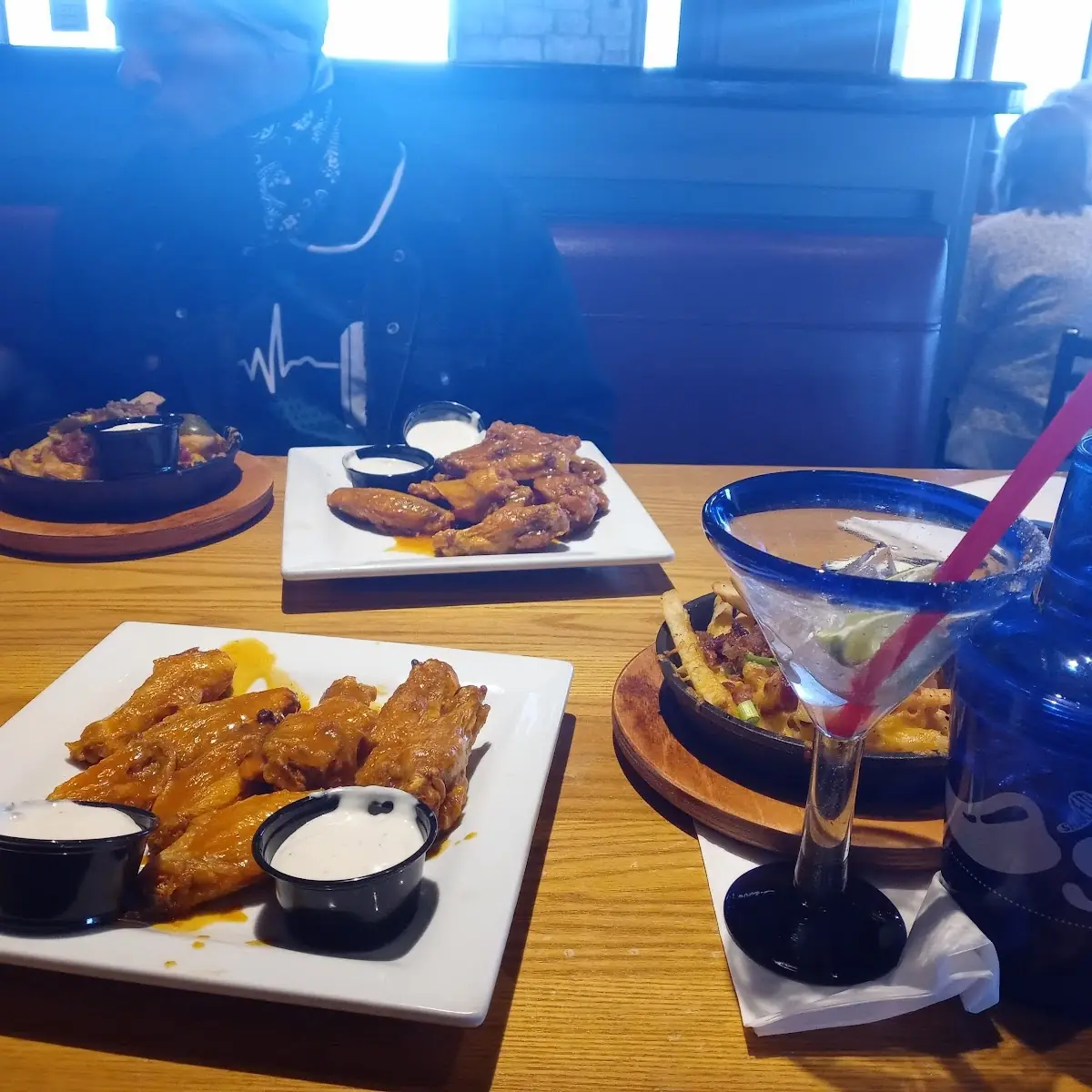 Buffalo Mild Wings wth Blue Cheese Sauce