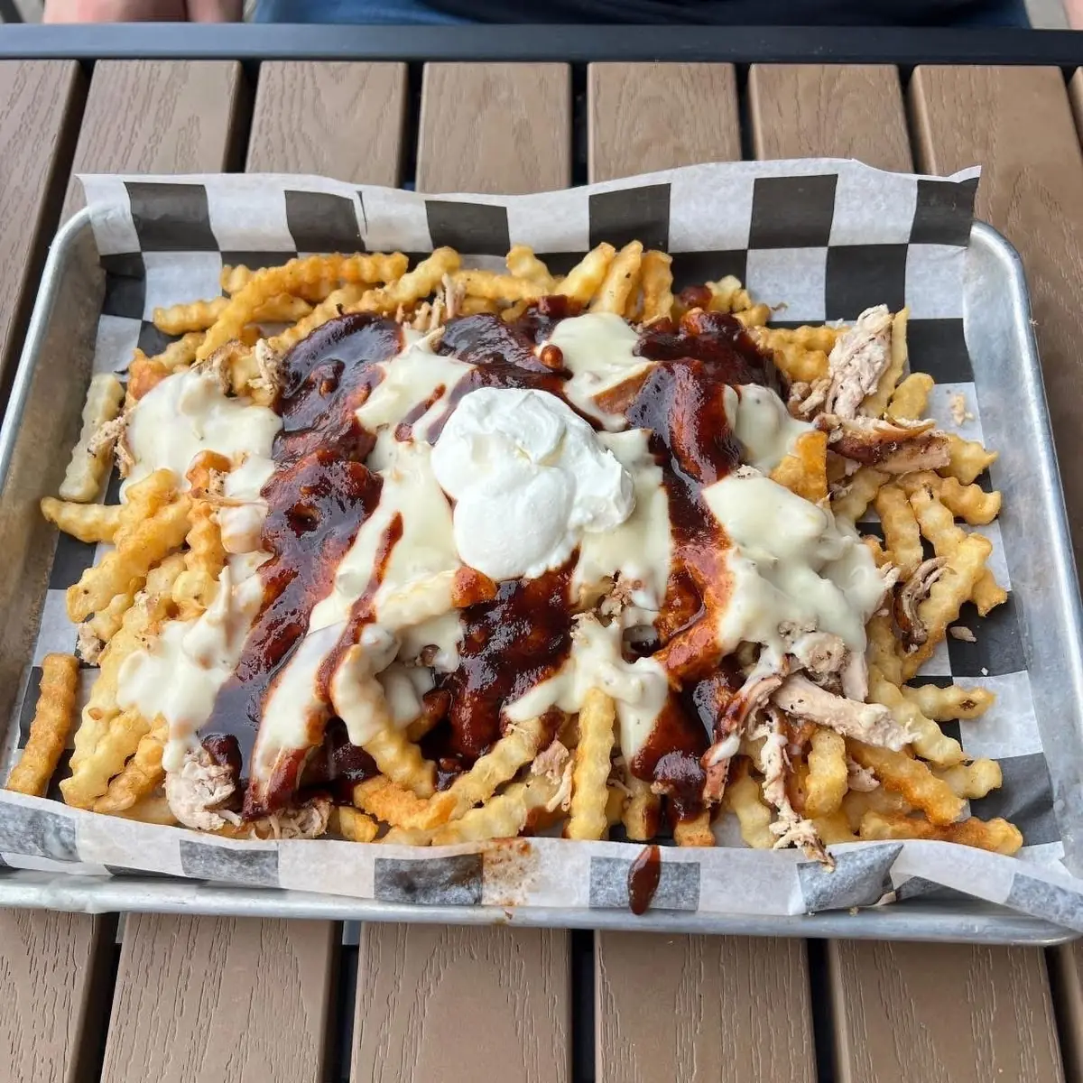 Locked & Loaded Cheese Fries
