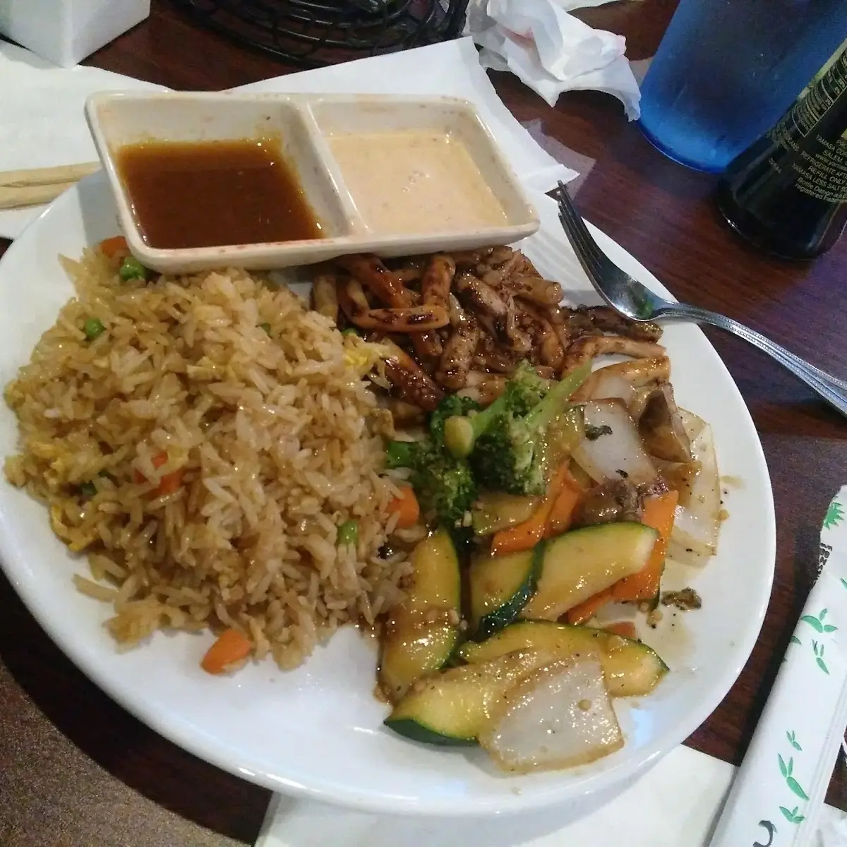 Hibachi Steak and Shrimp
