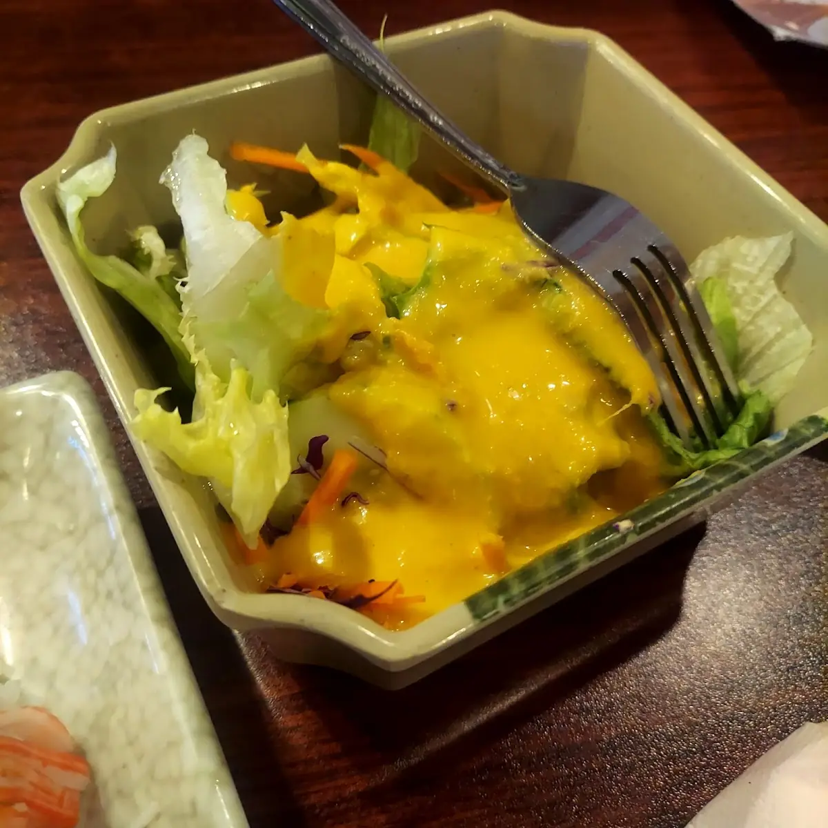 House Salad with Ginger Dressing