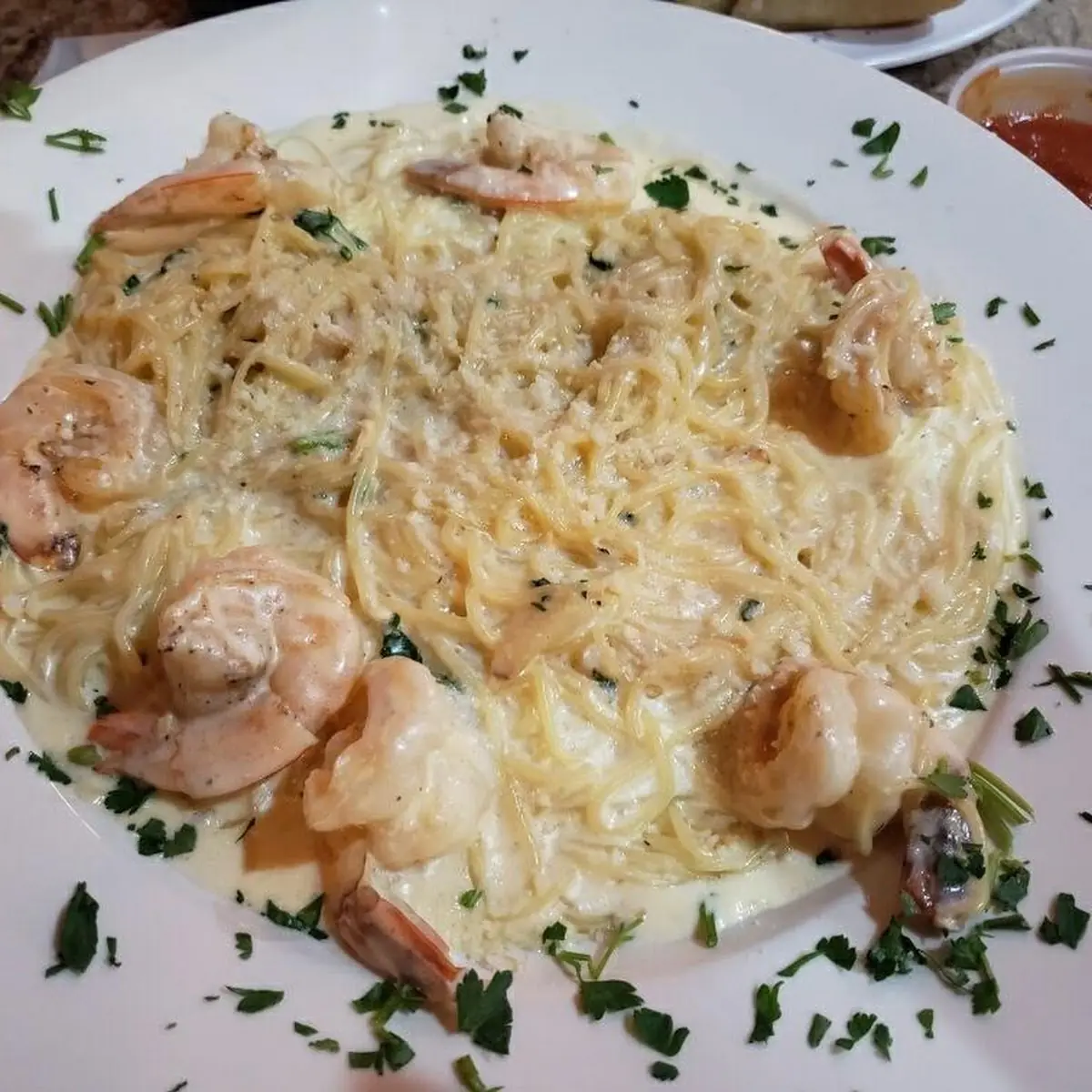 Shrimp Alfredo