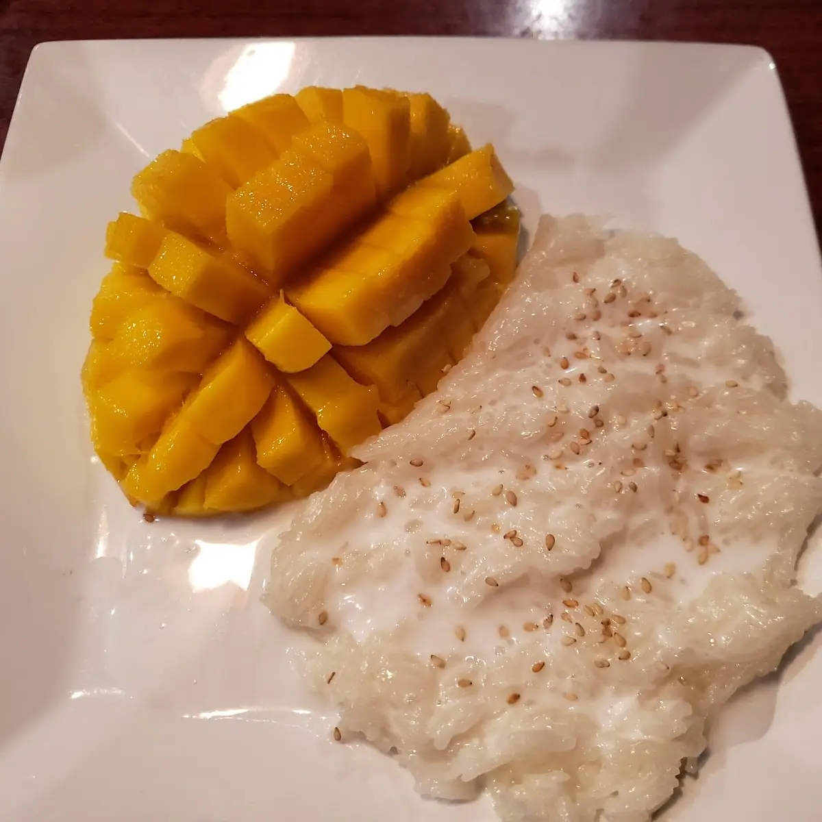 Sweet Sticky Rice with Mango
