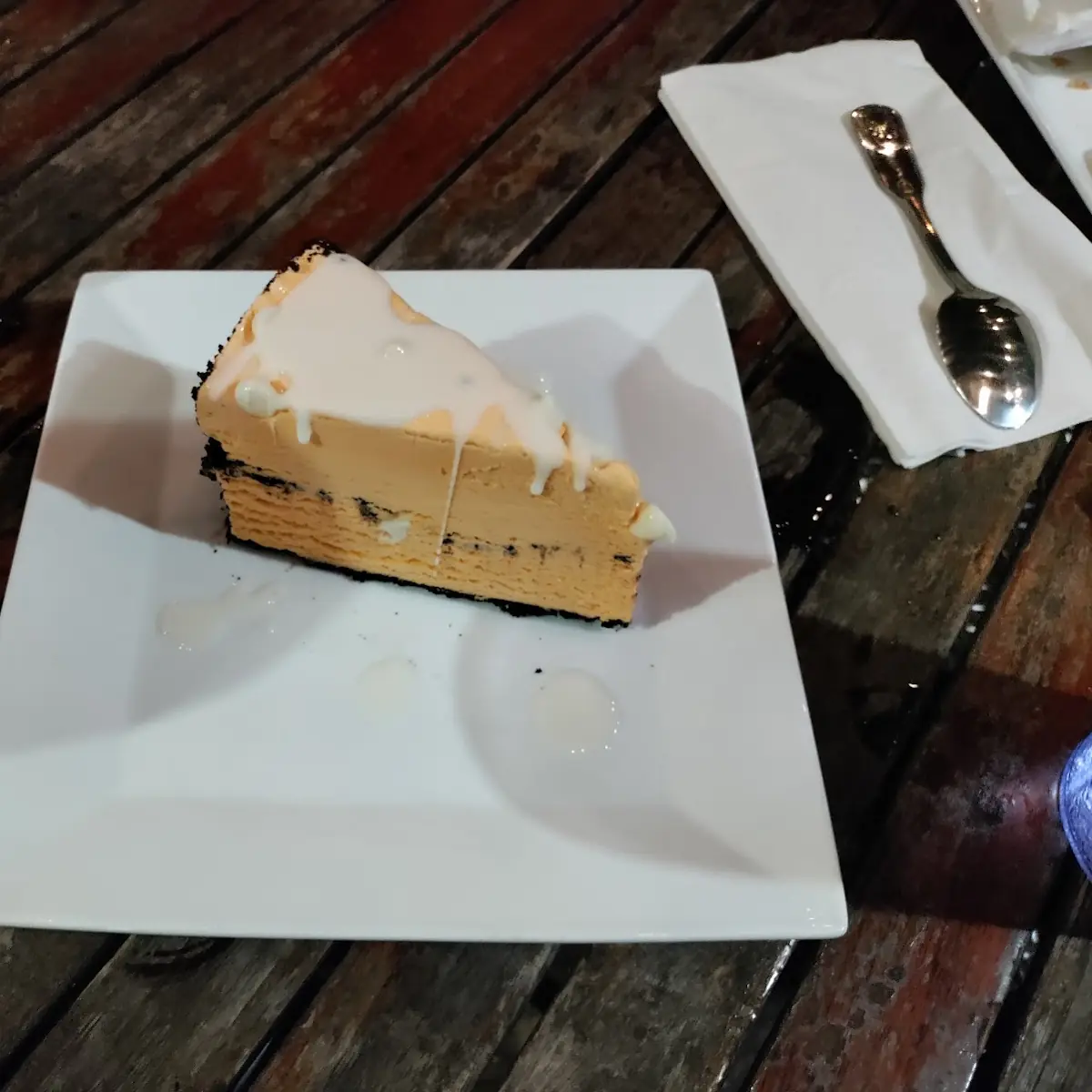 Thai Tea Ice Cream Pie