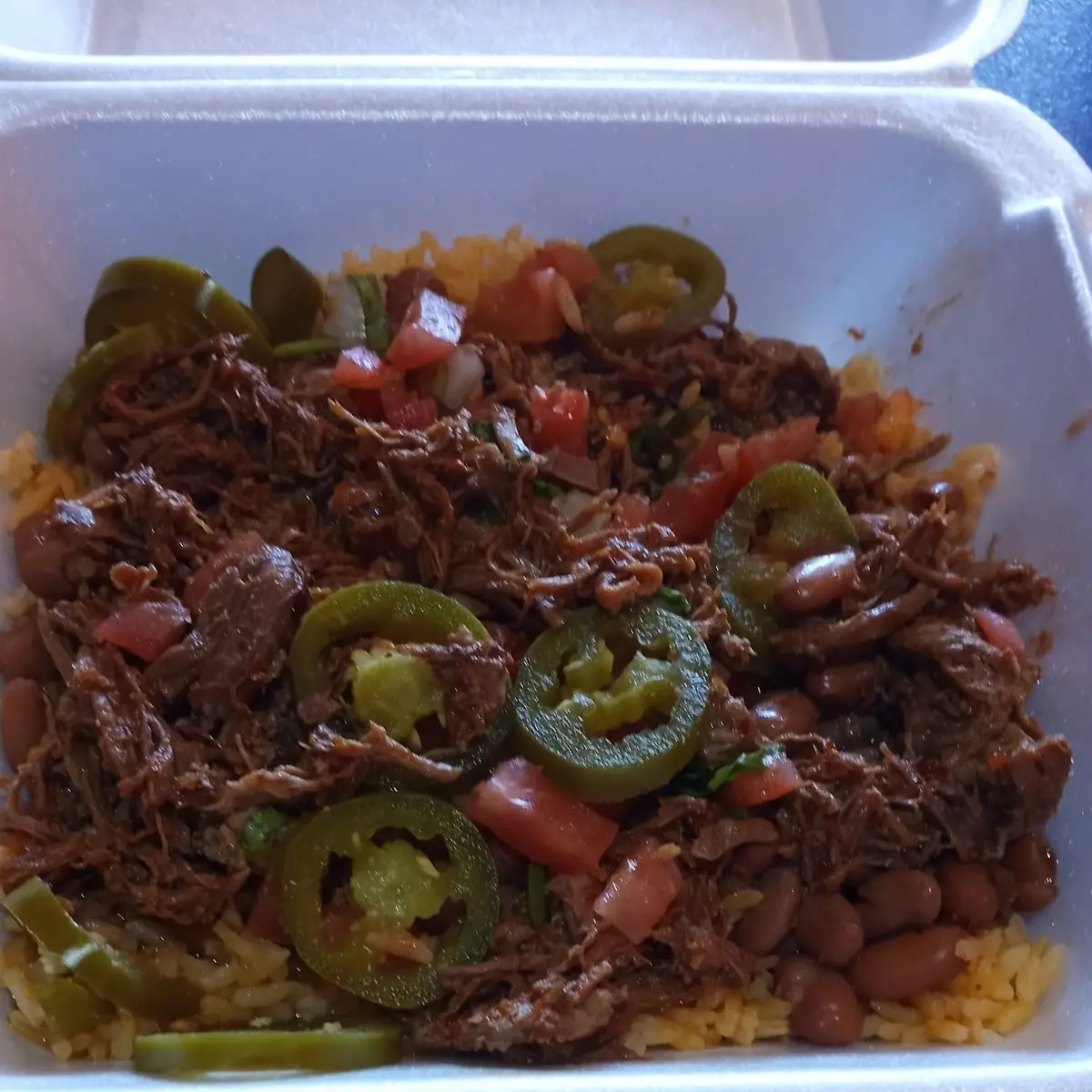 Nachos with Beans and Rice Bowl