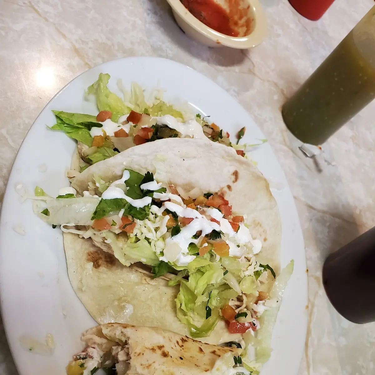 Soft Chicken Tacos
