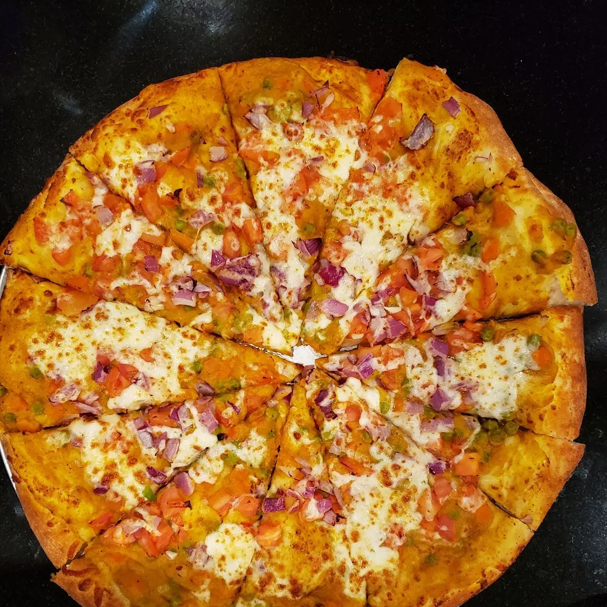 Pav Bhaji Pizza