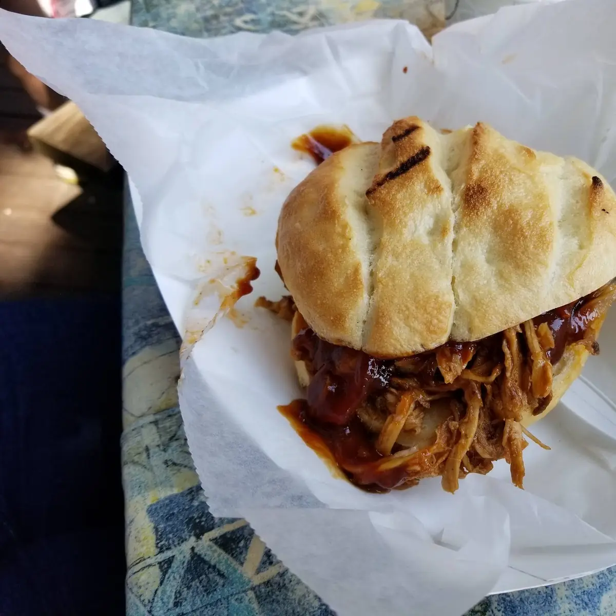 Smoked Pulled Pork Sandwich