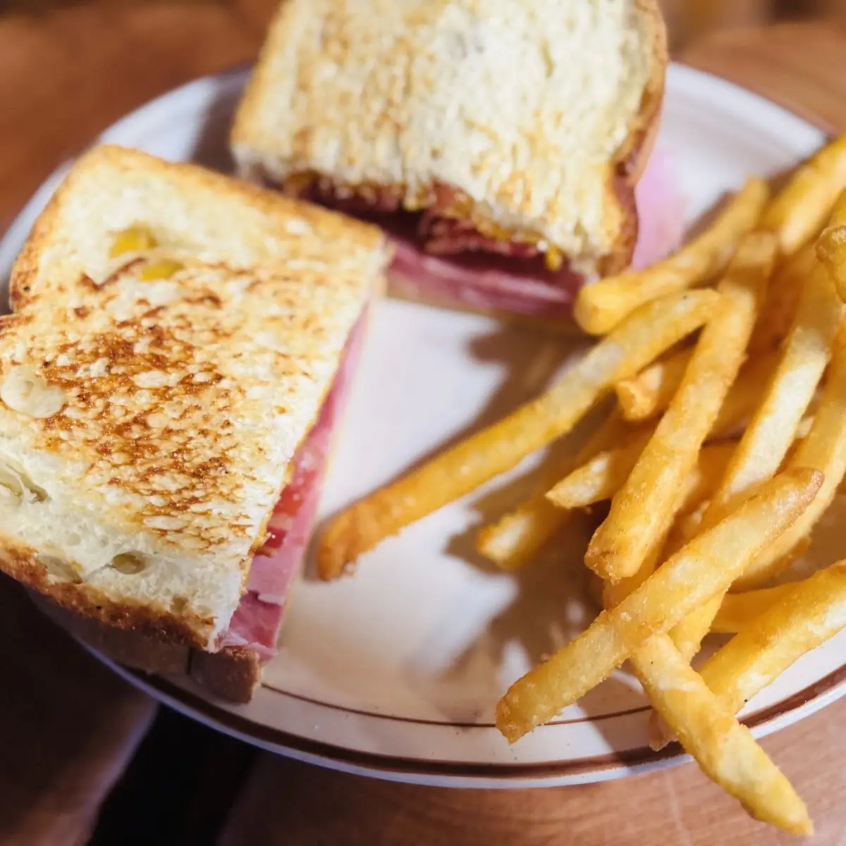 Grilled Ham & Cheese